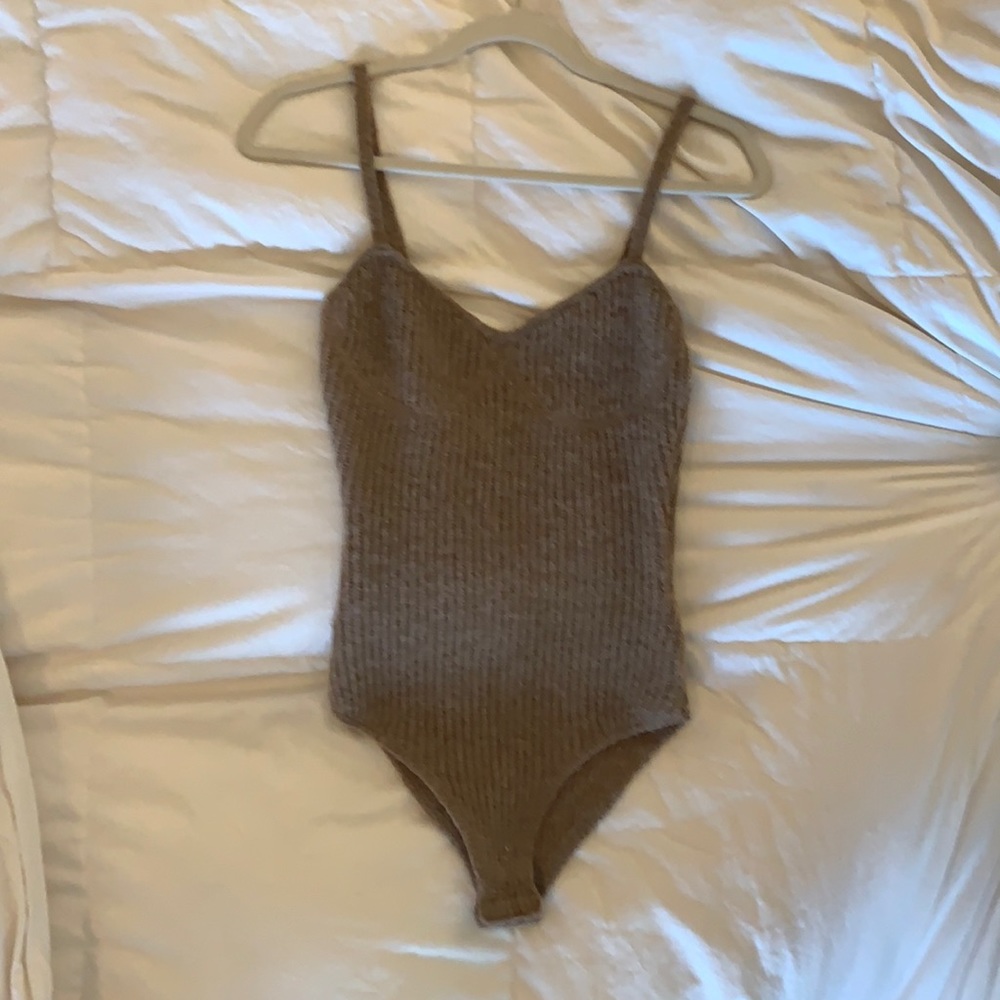 Knit bodysuit